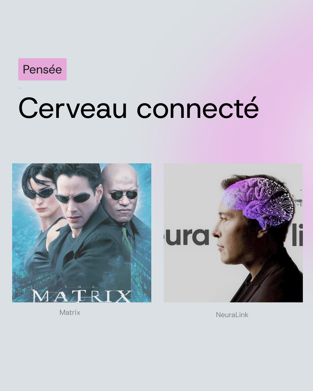 Illustration d’un cerveau humain connecté à des circuits et interfaces numériques lumineuses, symbolisant l’intersection entre imagination, technologie et design fiction.
